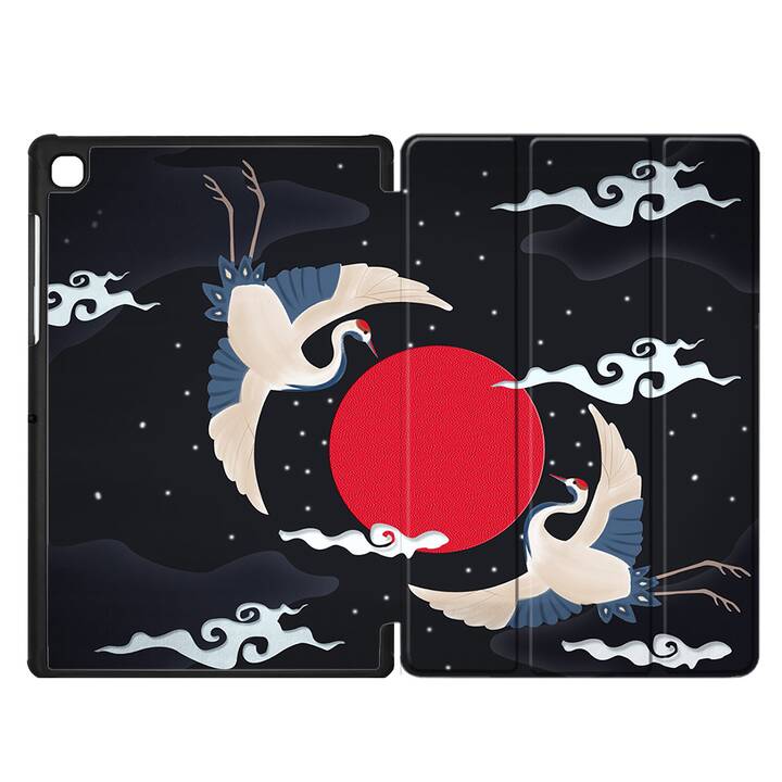 EG cover per Samsung Galaxy Tab A7 Lite 8.7" (2021) - nero - uccello della gru