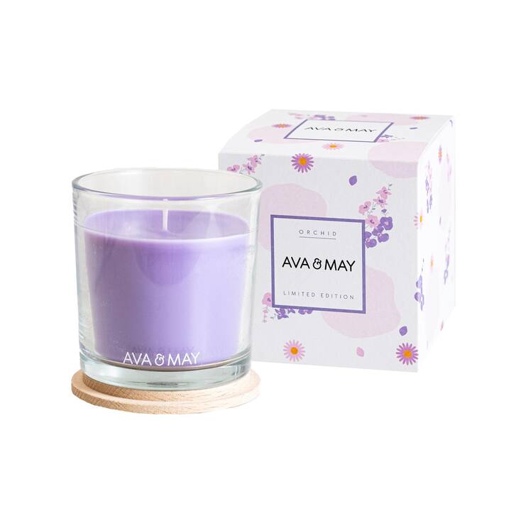 AVA & MAY Bougie parfumée Orchid