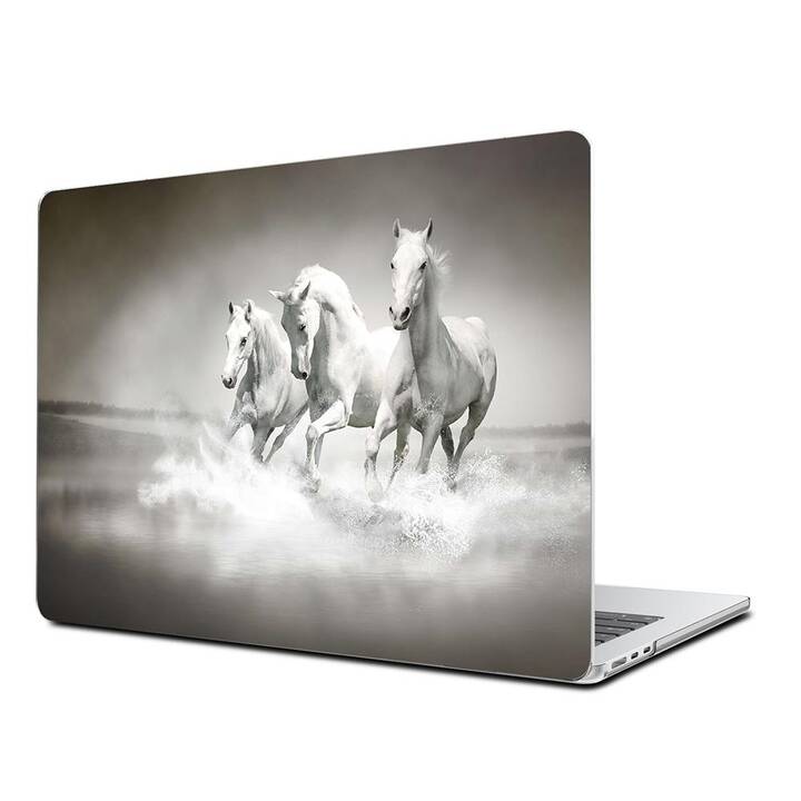 EG Hardcase (MacBook Air 13" M2 2022, Cavallo, Bianco)