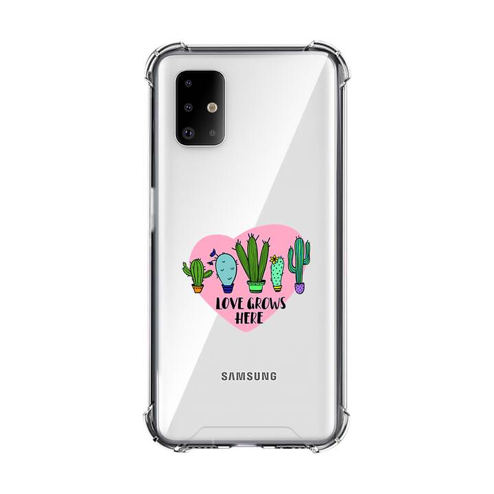 EG Backcover (Galaxy A51, Transparent)