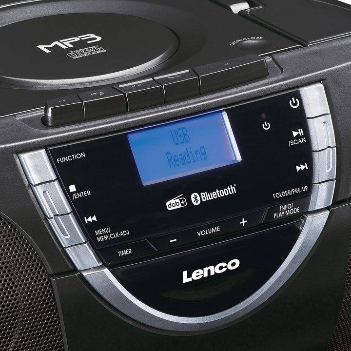 LENCO Lecteur CD  SCD-6800GY (Argent, Noir)