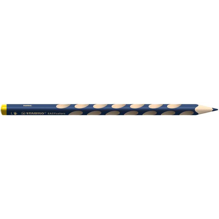 STABILO Crayons de couleur EASYcolors (Bleu foncé, 1 pièce)