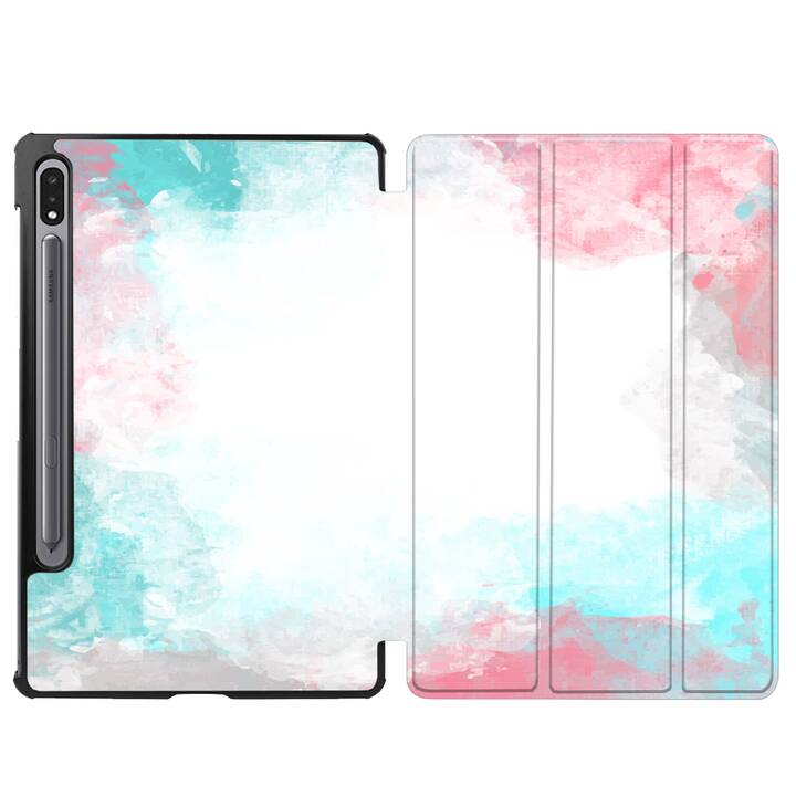 EG coque pour Samsung Galaxy Tab S8+ 12.4" (2022) - rose - couleur