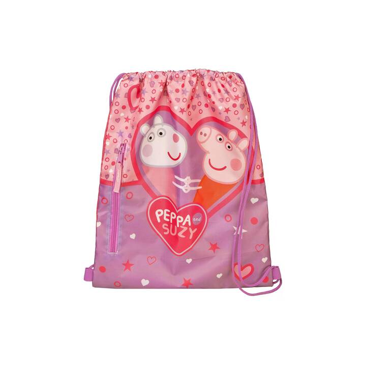 UNDERCOVER Sac de gym Peppa Pig (Rouge, Pink)