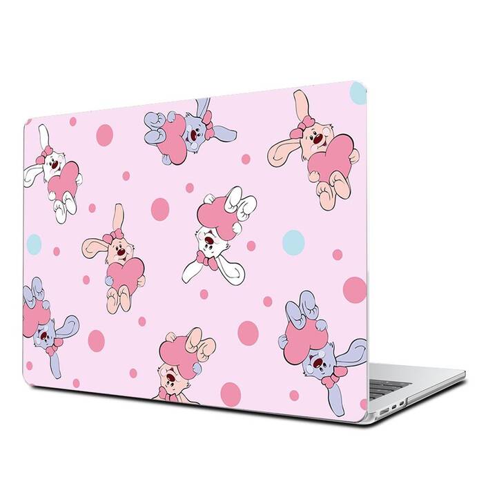 EG Hardcase (Macbook Air 15" M2 2023, Arte, Rosa)