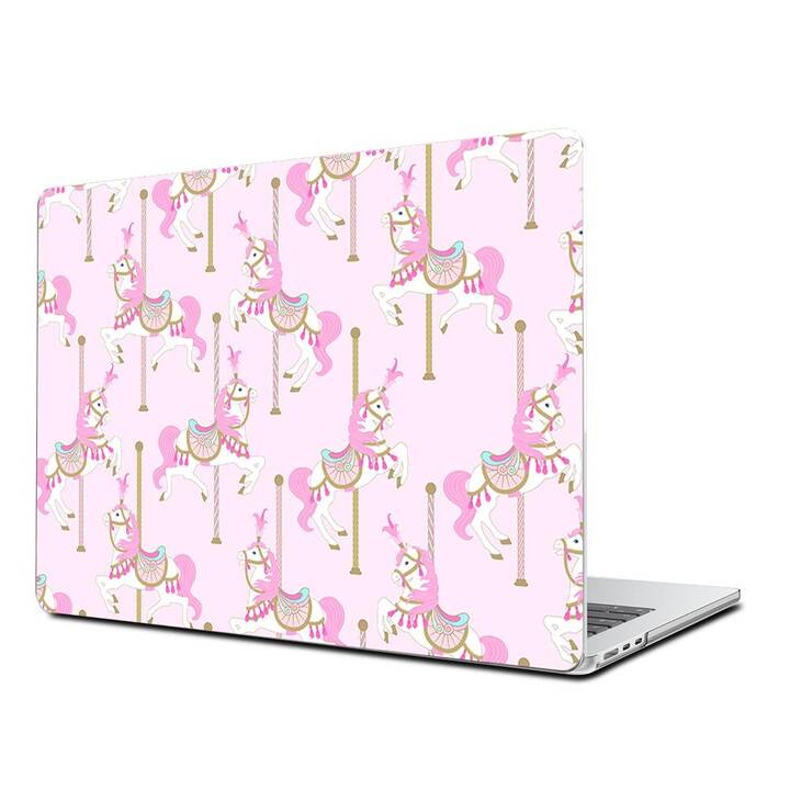 EG Hardcase (MacBook Air 13" M3 2024, Kunst, Rosa)