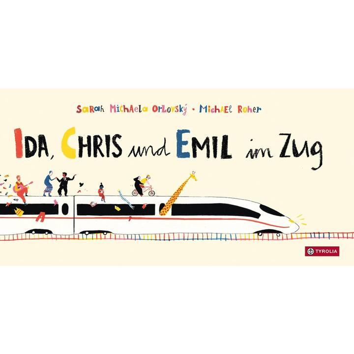 Ida, Chris und Emil im Zug. Wimmelig-humorvolle Zugreise zum Suchen, Entdecken und Finden