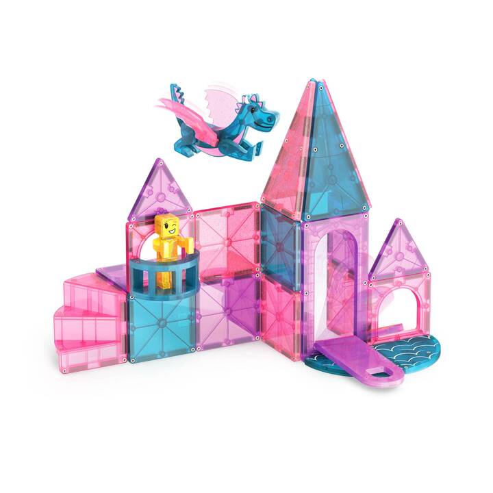 MAGNA-TILES Kit de construction en plastique (25 Parts)