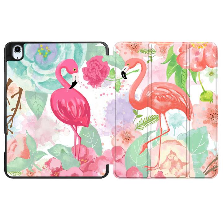 EG coque pour iPad Air 10.9" (2022) 5e génération - rose - flamant rose