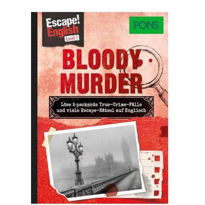PONS Escape! English - Level 1 - Bloody Murder
