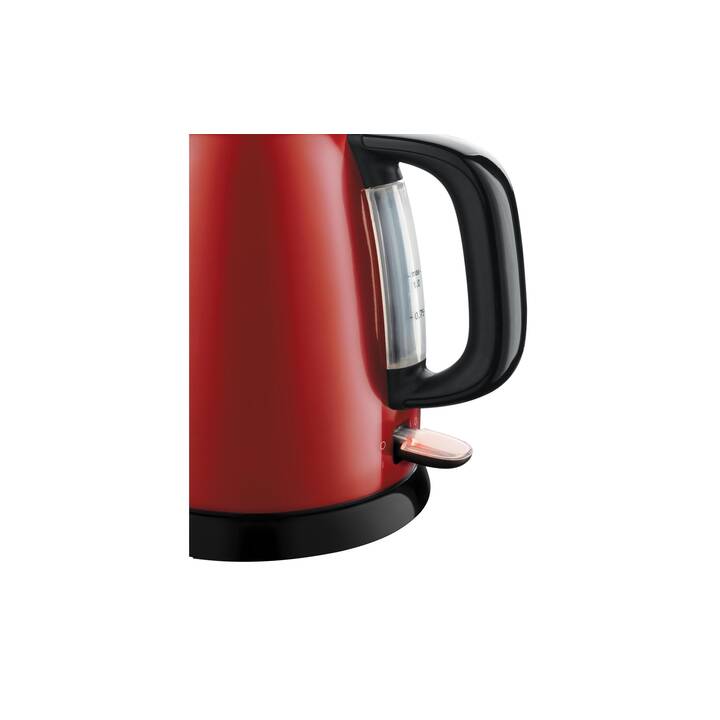 RUSSELL HOBBS 24992-70 (1 l, Plastica, Acciaio Inox, Nero, Rosso)