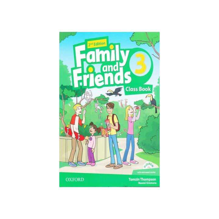 Family and Friends: Level 3: Class Book with Student MultiROM