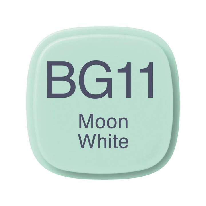 COPIC Marqueur de graphique BG11 Moon White (Vert clair, 1 pièce)