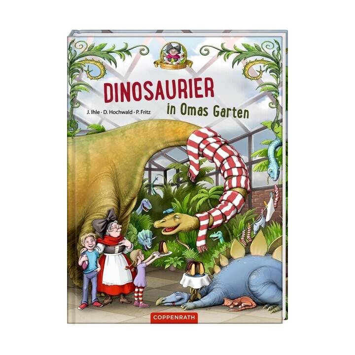 Dinosaurier in Omas Garten