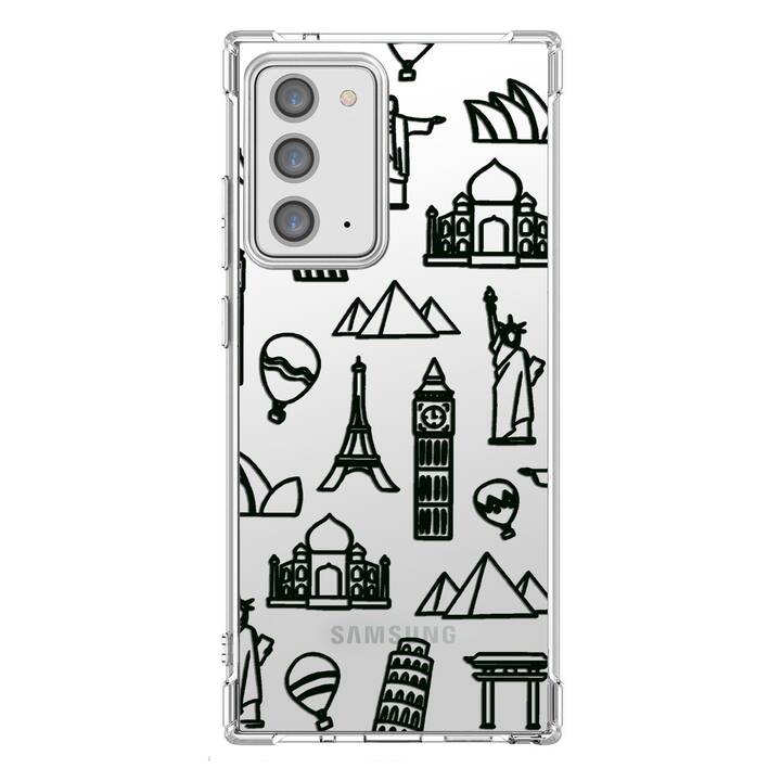 EG Backcover (Galaxy Note 20 Ultra, Viaggiare, Transparente)