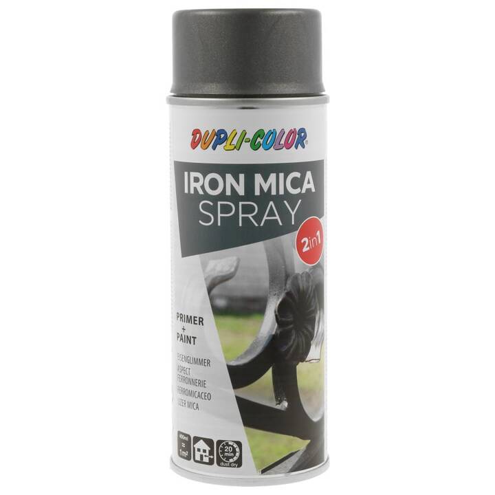 DUPLI-COLOR Spray colore Iron Mica (400 ml, Nero, Antracite, Multicolore)