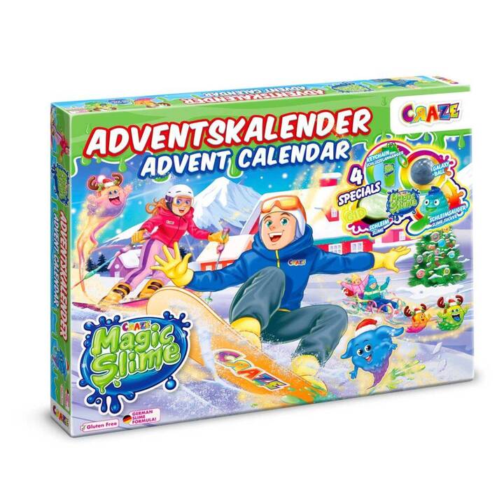 CRAZE Magic Slime Calendario dell'avvento giocattolo