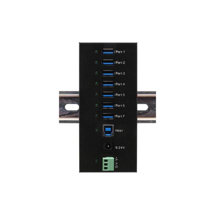 EXSYS EX-11247HMS (7 Ports, USB Typ-A)