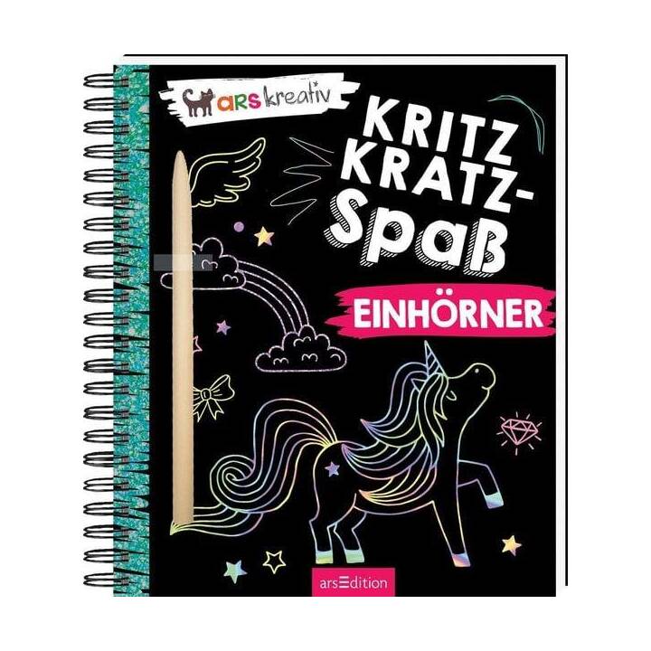 Kritzkratz-Spass Einhörner