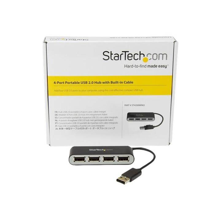 STARTECH.COM USB-Hub (4 Ports, USB di tipo A)