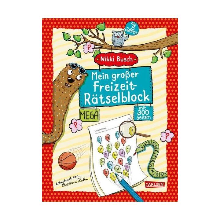 Mein grosser Freizeit-Rätselblock