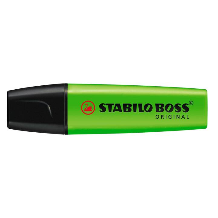 STABILO Surligneur Boss Original (Vert, 1 pièce)