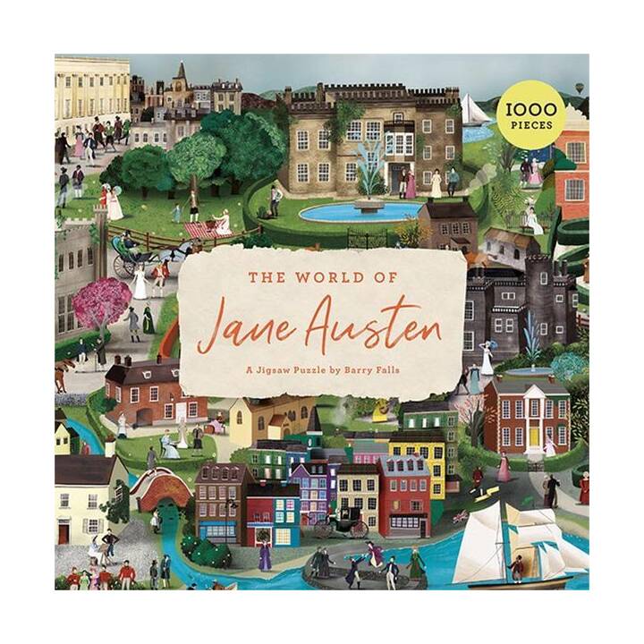 LAURENCE KING VERLAG The World of Jane Austen Puzzle (1000 x)