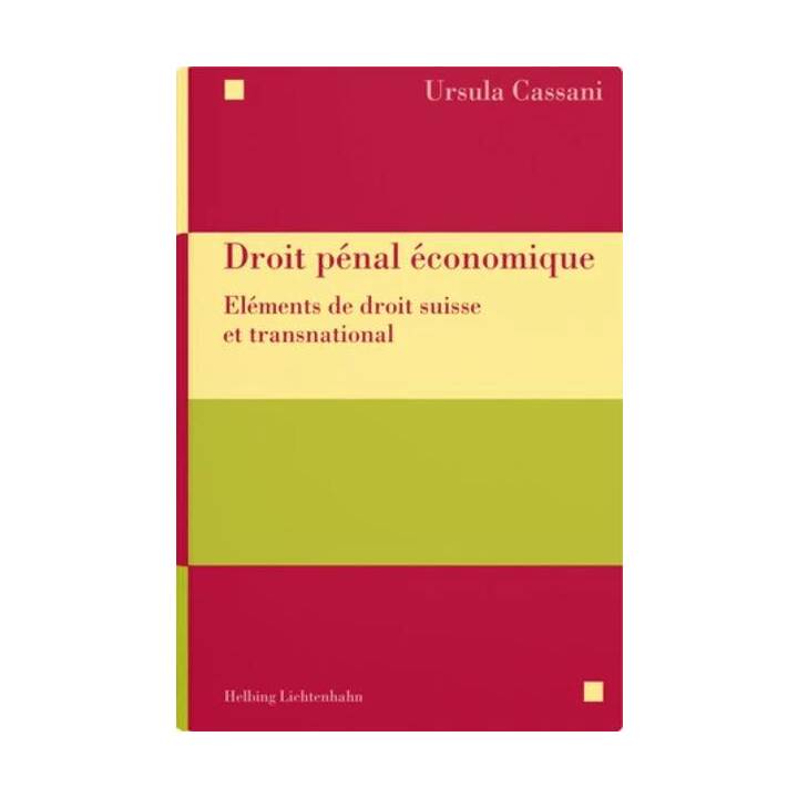 Droit pénal économique