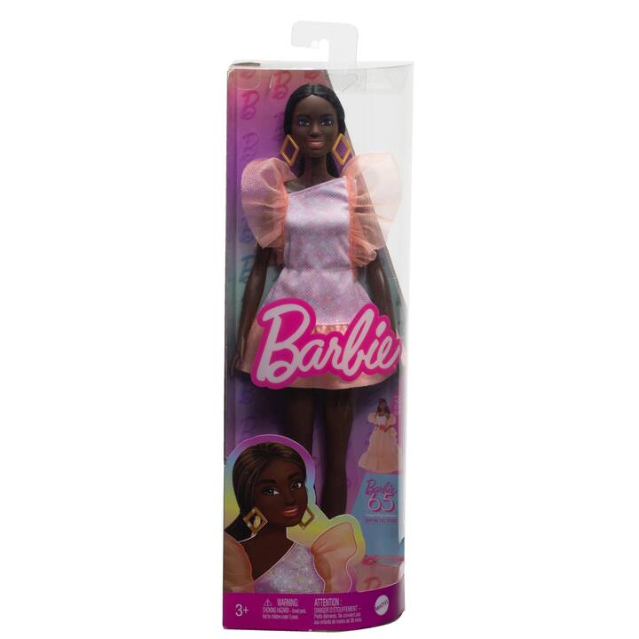 BARBIE Barbie Fashionista Peach Puffy Dress