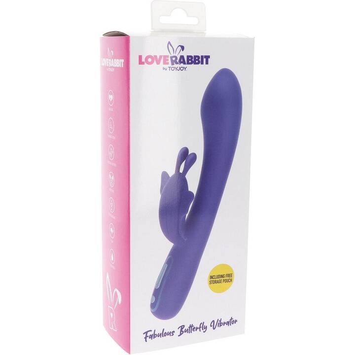 TOYJOY Rabbit Vibrator Fabulous Butterfly