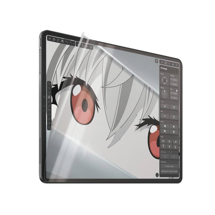 PANZERGLASS UWF GraphicPaper Bildschirmfolie (12.9", iPad Pro Gen. 5 2021, iPad Pro Gen. 6 2022, iPad Pro Gen. 4 2020, iPad Pro Gen. 3 2018, Ohne Motiv, Transparent)