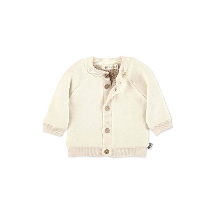 STERNTALER Veste pour enfants (56, Beige, Nature, Blanc)