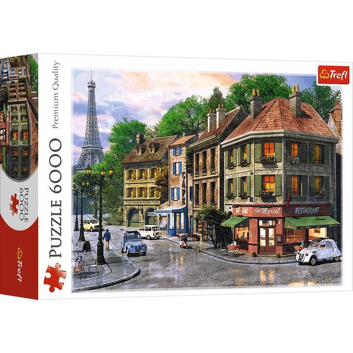 TREFL Straße in Paris Puzzle (6000 Stück)