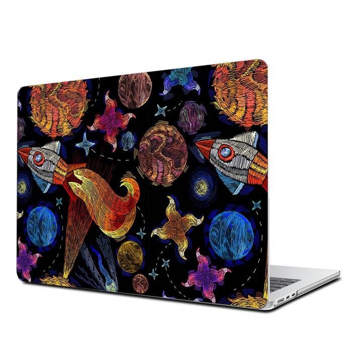EG Coque rigide (MacBook Air 13" M2 2022, Planète, Multicolore)