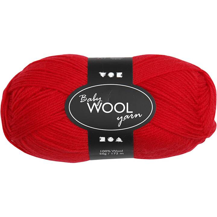 CREATIV COMPANY Wolle (50 g, Rot)