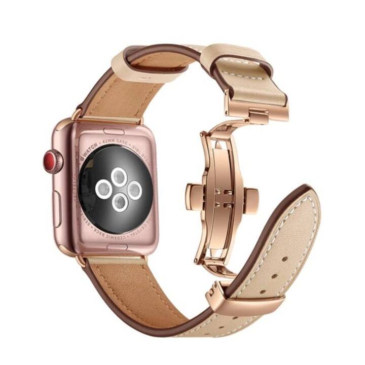 EG Armband (Apple Watch 40 mm / 41 mm / 38 mm, Beige)