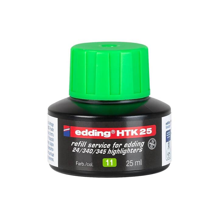 EDDING Inchiostro HTK25  (Verde chiaro, 25 ml)