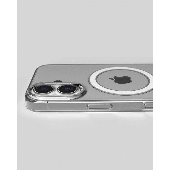 NUDIENT Backcover MagSafe Thin (iPhone 16, Transparente)