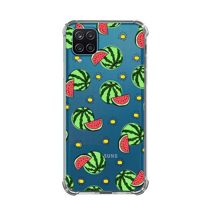 EG Backcover (Galaxy A22 4G, Fruit, Transparent)