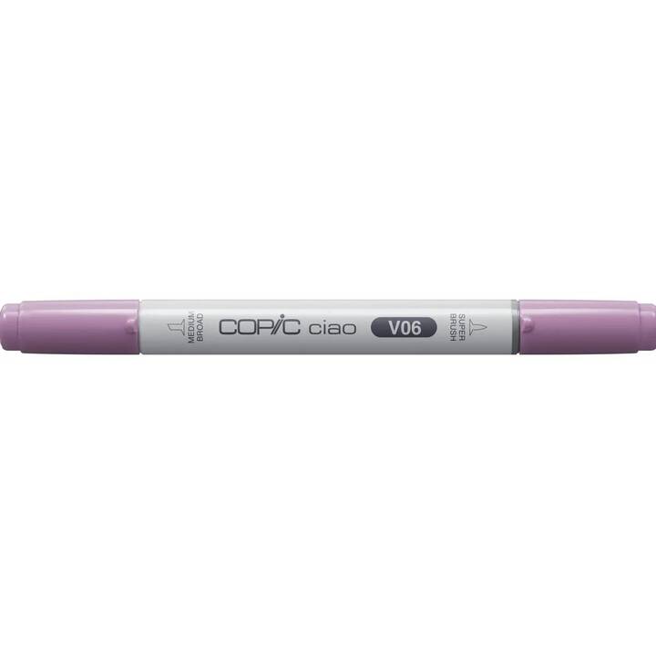 COPIC Marcatori di grafico Ciao V06 Lavender (Lavanda, 1 pezzo)