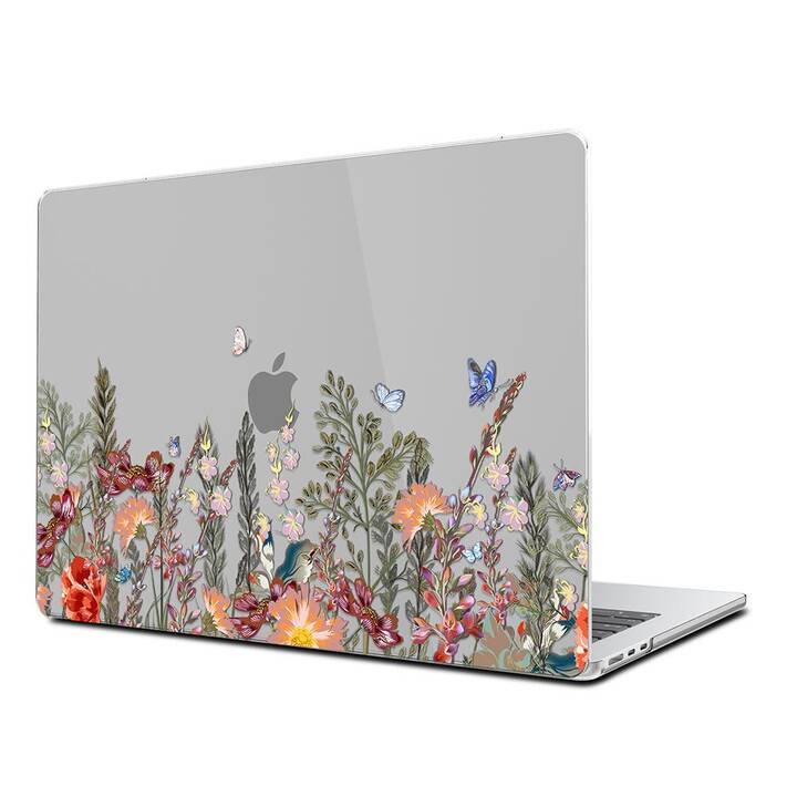 EG Hardcase (Macbook Air 15" M2 2023, Fiore, Multicolore)