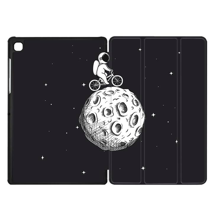 EG coque pour Samsung Galaxy Tab A7 Lite 8.7" (2021) - noir - astronaute