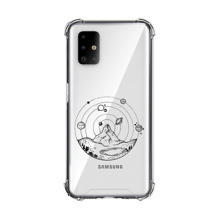 EG Backcover (Galaxy A71, Transparent)