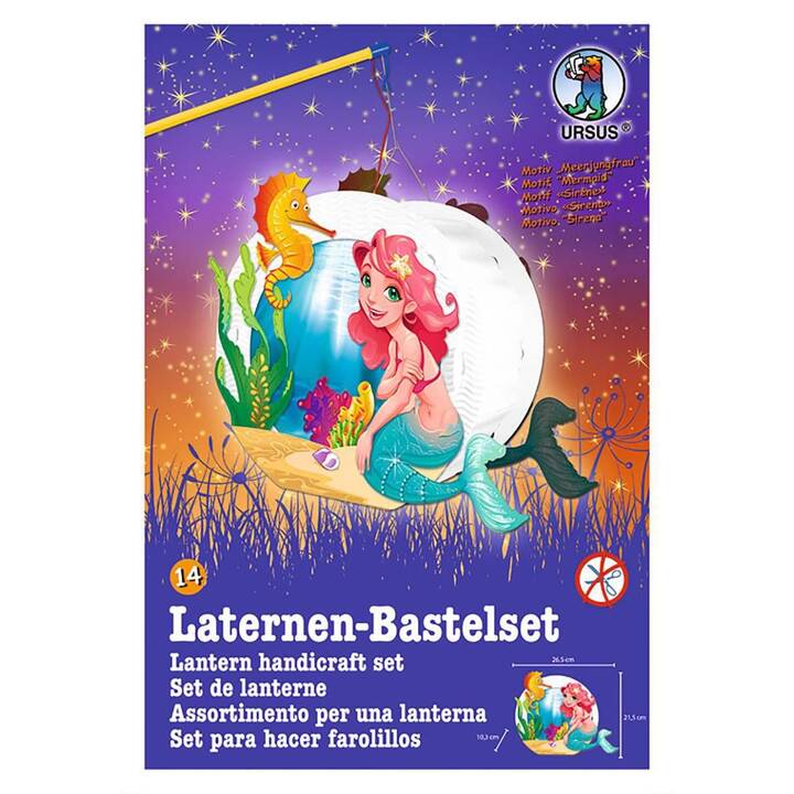 URSUS Lantern Mermaid Laterne (Décorer)