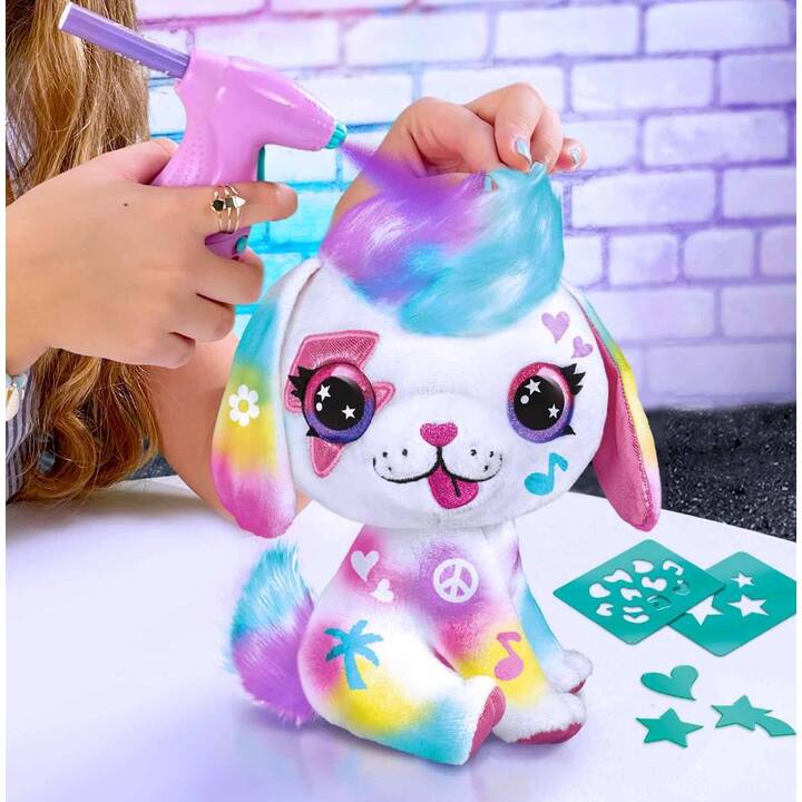 CANAL TOYS Airbrush Plush (23 cm, Multicolore)