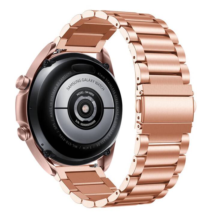 EG Bracelet (Samsung Galaxy Galaxy Watch3 41 mm, Roségold)