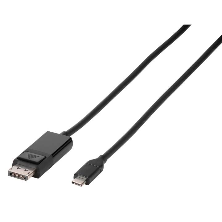 VIVANCO Cavo di giunzione (USB C, DisplayPort, 1.5 m)