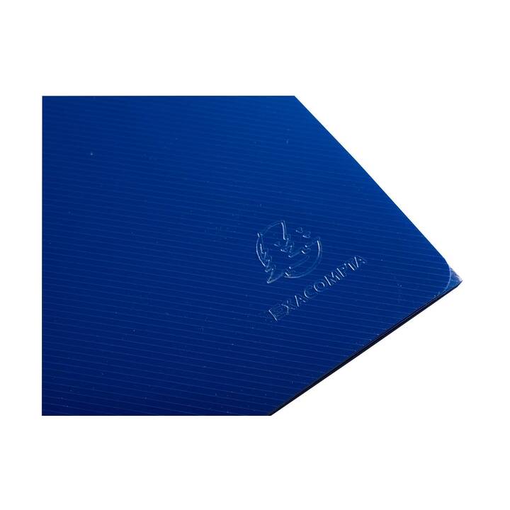 EXACOMPTA Cartellina con elastico Bee (Blu marino, A4, 1 pezzo)