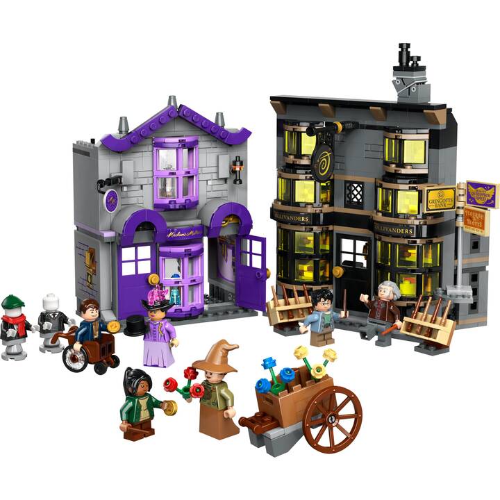 LEGO Harry Potter Olivander e Madama McClan: Abiti per tutte le occasioni (76439)