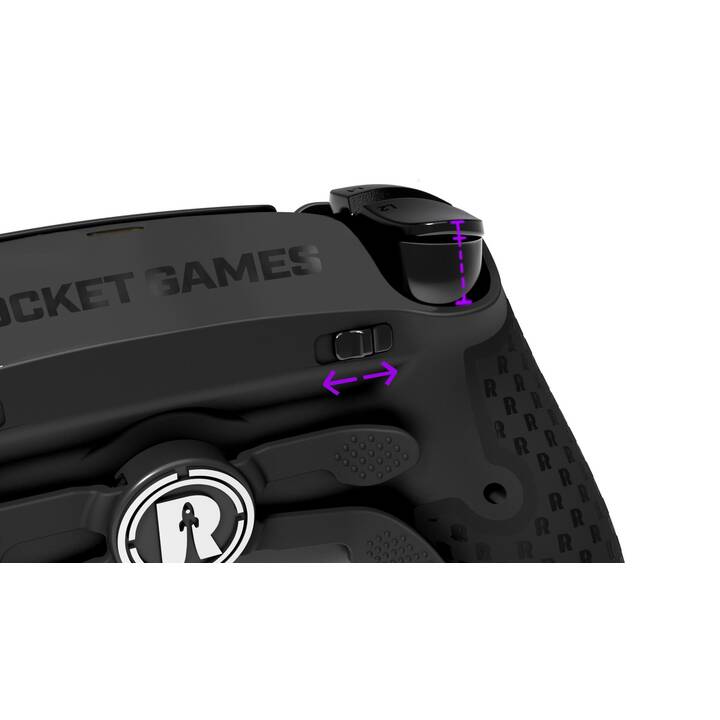 ROCKET GAMES Rocket Force X Damaskus Purple Hall Effect Controller (Viola, Nero, Cyan, Blu, Multicolore)